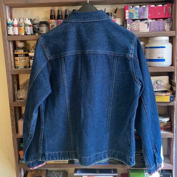 Vintage Billblass jeans embroidered denim jacket - Picture 6 of 7